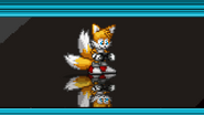 Tails playing his Game Gear from via down taunt on Nintendo 3DS.
