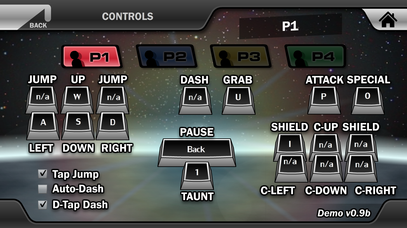 super smash flash 2 controller setup