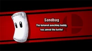 Sandbag.