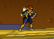 Captain Falcon's second design, used from 0.9a to Beta 1.2.3.2.