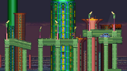 Central Highway's second early design in SSF2, used from demo v0.8b to v0.9a.