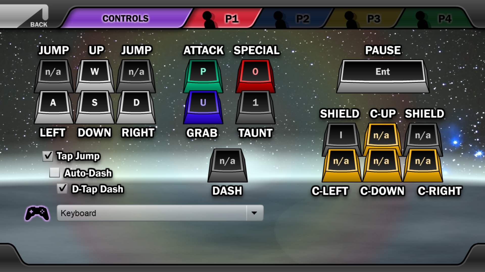 super smash flash 2 controls