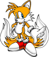 Tails' first art. Used from v0.7 to v0.8b. Taken from Sonic Adventure.