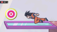 Goku on Target Smash level three.