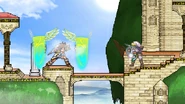 Pit using Guardian Orbitars on Link's Boomerang.