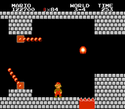 SMB castle level