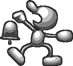 SSF2 Mr. Game & Watch - Metal