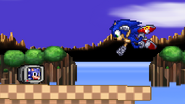 Sonic and the 1-Up.