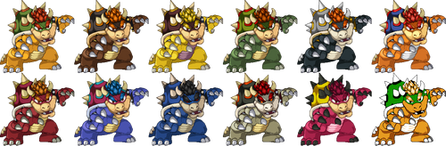 Super Smash Flash 2 Demo Bowser Sprites Original by WoodyXD2 on DeviantArt