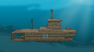 The ND-01 Manatee submarine.