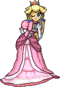 SSF2 Peach (early 1).png (10 KB) Peach's second artwork, used in v0.9b.