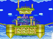 Sky Sanctuary Zone's first design in SSF2.