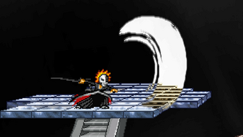 SSF2 Bankai Ichigo - Kuroi Getsuga