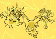 Promotional artwork by Steven.