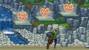 Three Heart Containers on Normal difficulty.