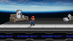  performing his special moves in SSF2.
