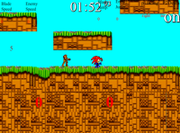 Emerald Hill Zone during early development.