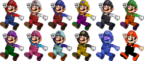 Super Smash Flash 2 - All Characters & Alternate Costumes/Colors 