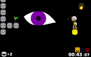 Mr. Super, as he appears in Yeah Jam Fury.