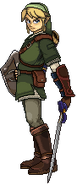 Link's recent pixel art.