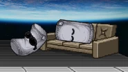 The Sandbags on the right couch on Waiting Room.