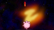 Jigglypuff throwing a Firework in the air on Sector Z.