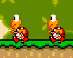 A pair of Koopas in Super Smash Flash.