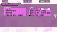 The left page of the controls menu in Fraymakers.