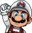 Fire Mario's second portrait art, used in v0.9a.