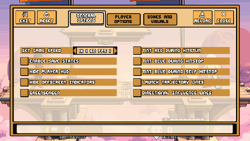 The General Options section.