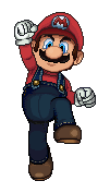 Mario's third artwork, used in the DOJO!!! and the damage meter in v0.9a.