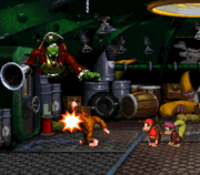 Giant Punch in DKC2