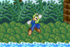 SSF Luigi jump attack