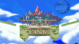 SSF2 Sky Sanctuary Zone