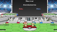 Two Pichu taunting.