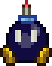 Bob-omb's third early design for SSF2 Beta, with different a coloration that was never released to public.