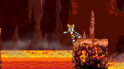 Tails and Lava