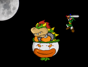 Bowser in A Super Mario World