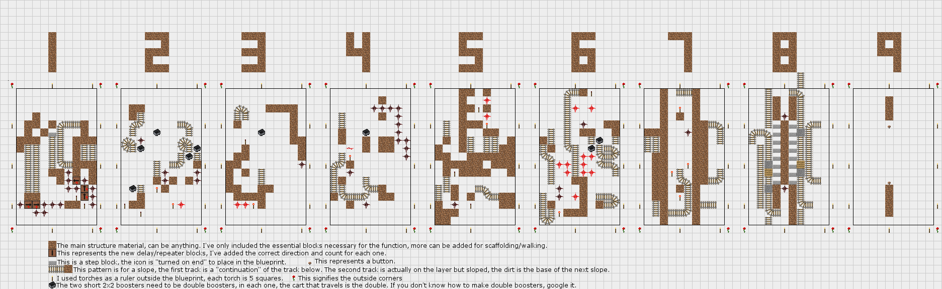 minecraft mansion blueprints layer by layer