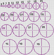 Basic circular tower layouts