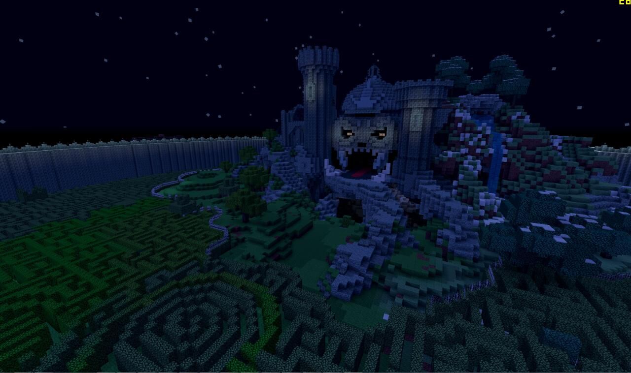 minecraft herobrines castle