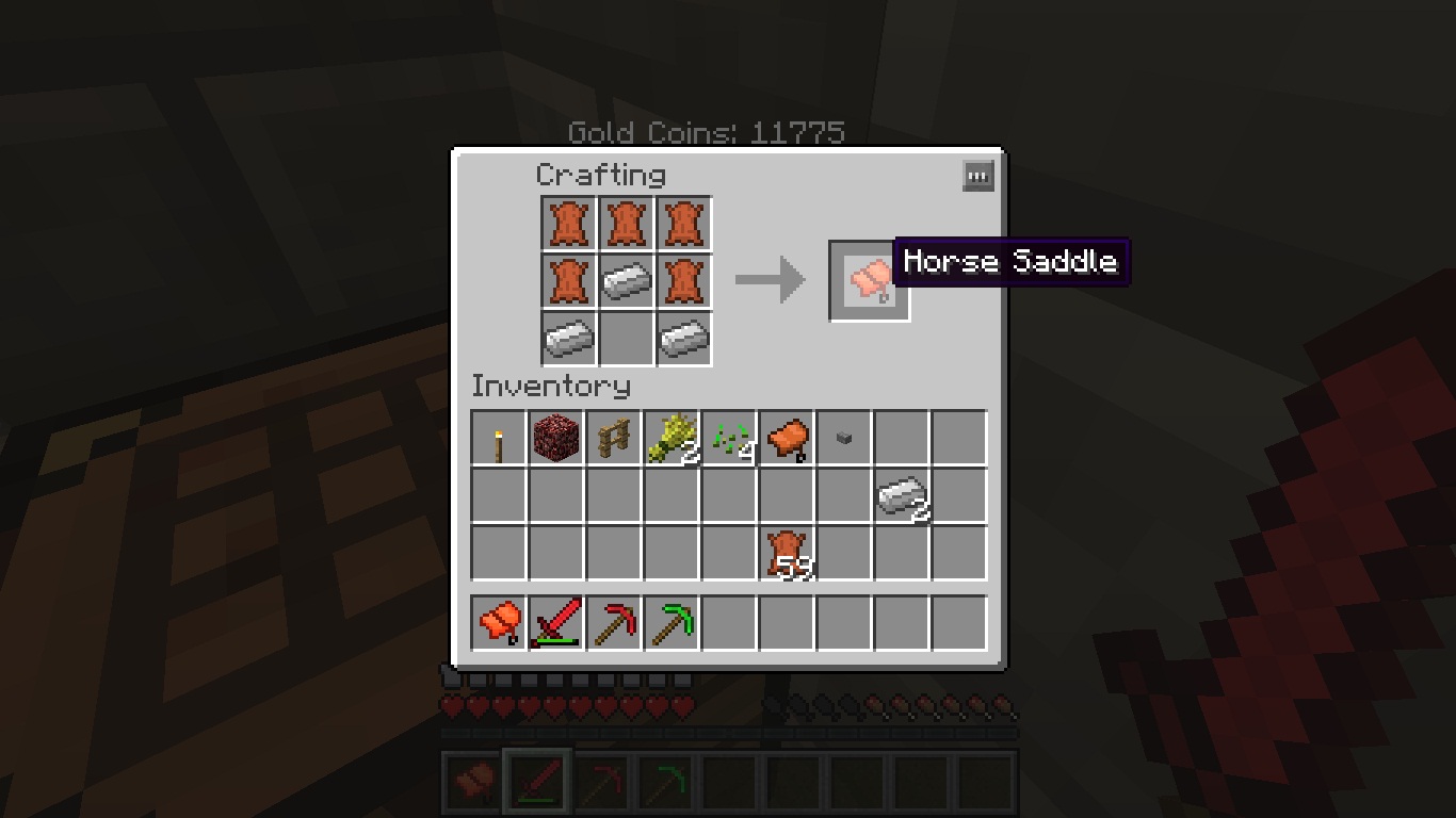 How To Make A Saddle In Minecraft