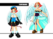 Artwork of Temperance's evolutions