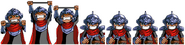 Victim sprites (PlayStation version)