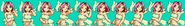 1st combo sprites (Arcade version)