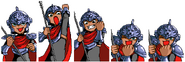 1st combo sprites (PlayStation version)