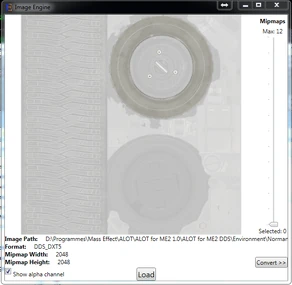 Alpha option checked