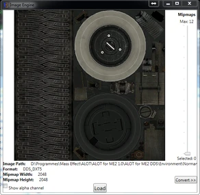 Image Engine Interface (image loaded)