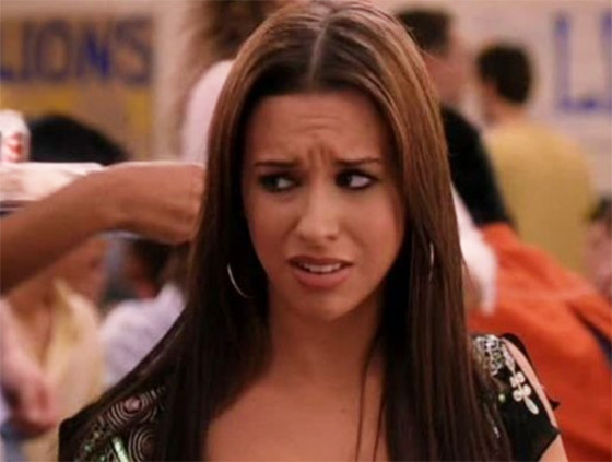 Gretchen Wieners totally fetch outfits in 'Mean Girls', 2004