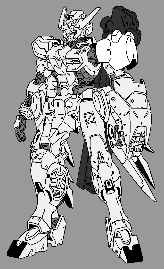 Mobile Suit Gundam IRON-BLOODED ORPHANS Gekkou | MechaLineart Wiki